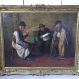 Large old painting