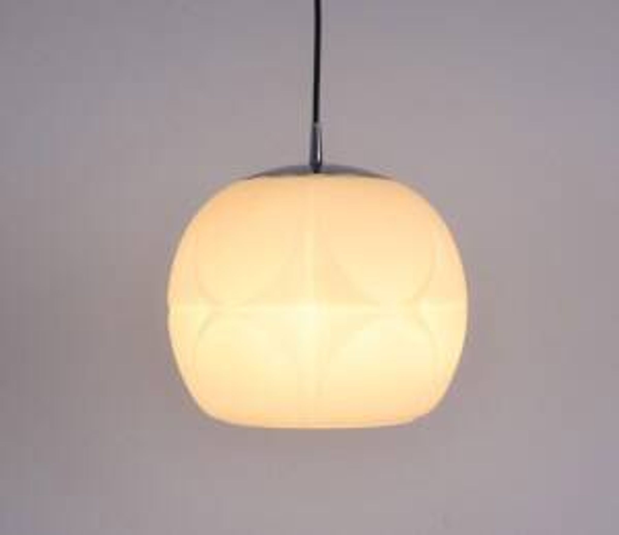 Peil & Putzler opaline glass pendant lamp