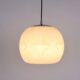 Suspension en verre opalin Peil & Putzler