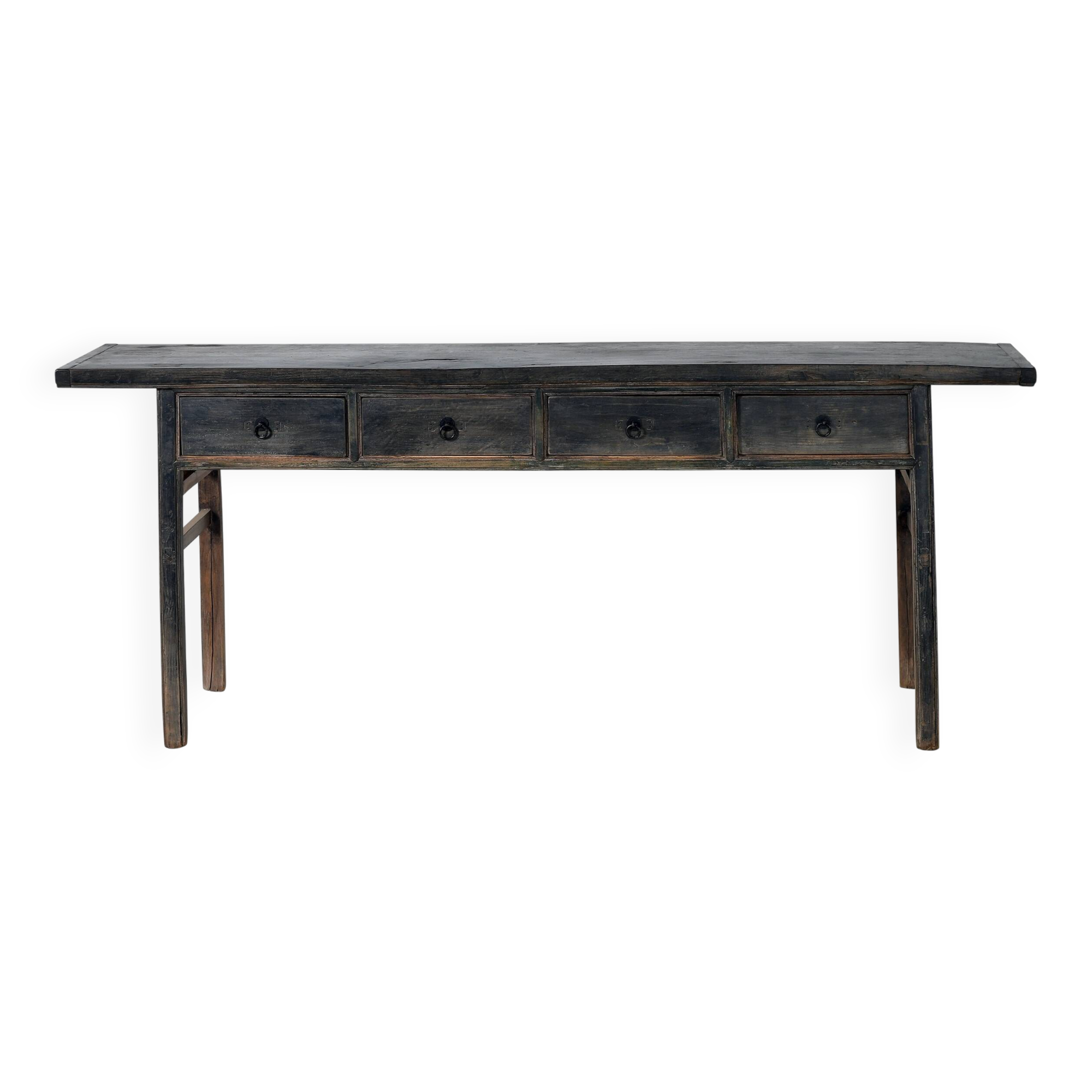 Moyi - Ancient Chinese console with drawers in elm no. 1