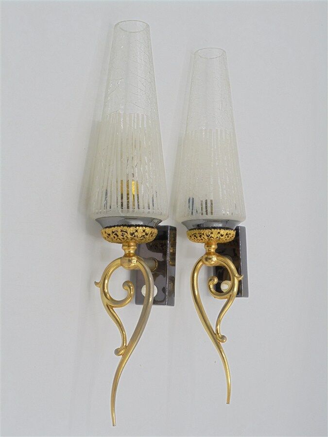 Pair of sconces