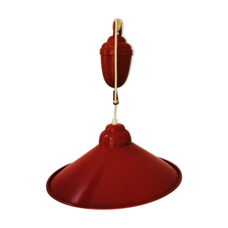 Hanging lamp with weight