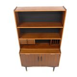 Scandinavian teak secretary, Hugo Troeds, Bjärnum, Sweden, 1950