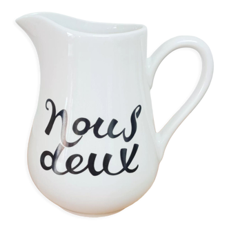 Pot à lait Nous deux Pillivuyt