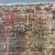 Small Vintage Turkish Rug 102x49 cm, Short Runner, Tribal, Shabby, Mini Carpet