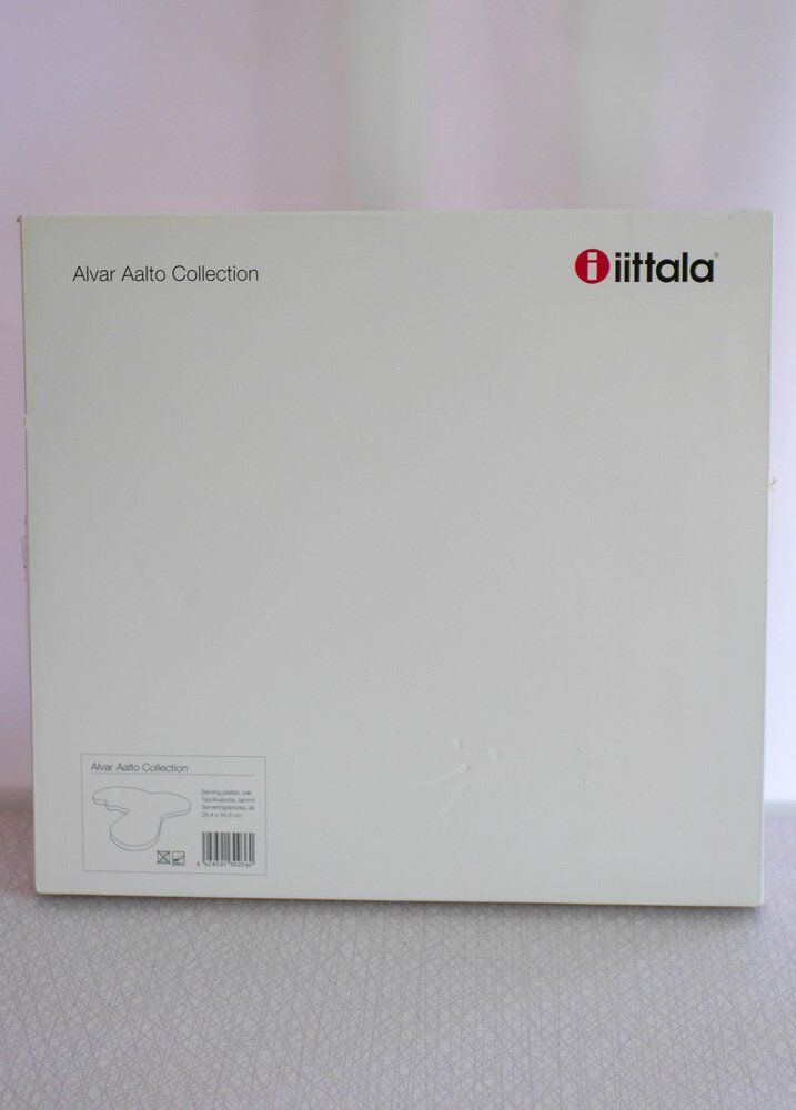 Serving platter in oak by Alvar Aalto for Iittala