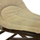 Midcentury bamboo rattan rocking horse 60's design children