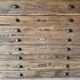 Solid pitch pine workbench - Early 20th century