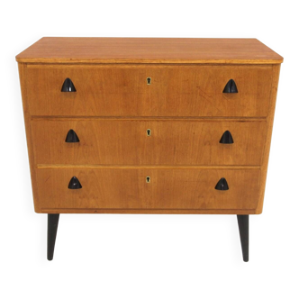 Scandinavian teak chest of drawers, Sweden, 1960