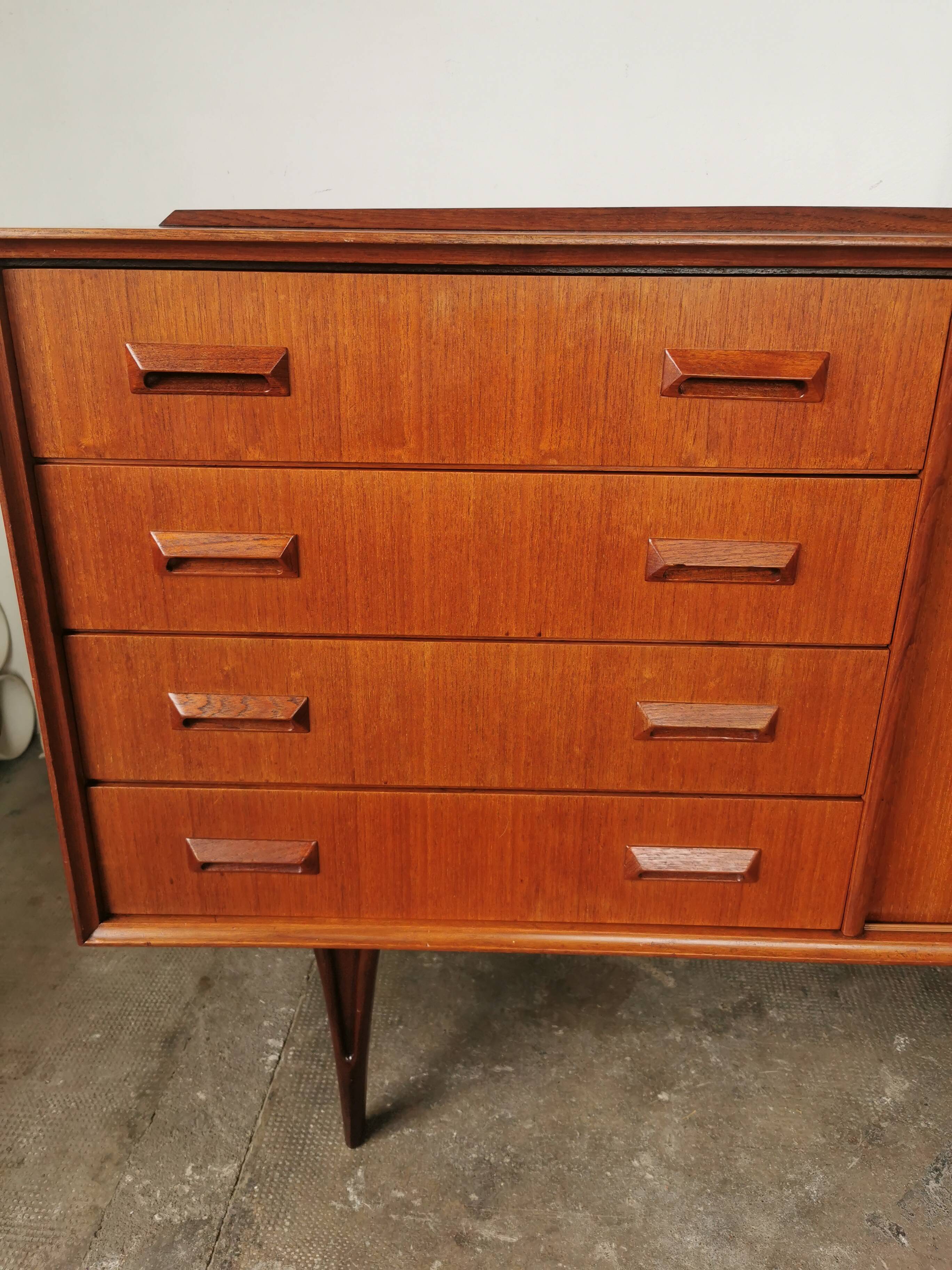 Scandinavian teak sideboard