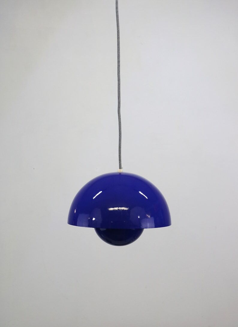 Pendant lamp designed by Verner Panton 1970 Denmark