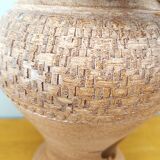 Decorative terracotta vase