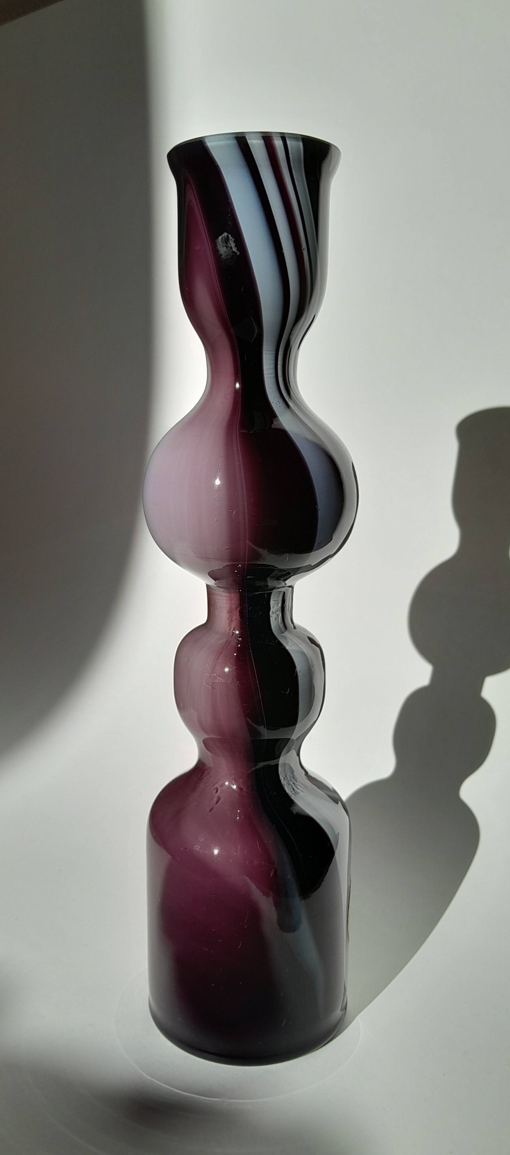 Murano glass vase by Carlo Moretti