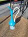Murano blue opaline carafe vase