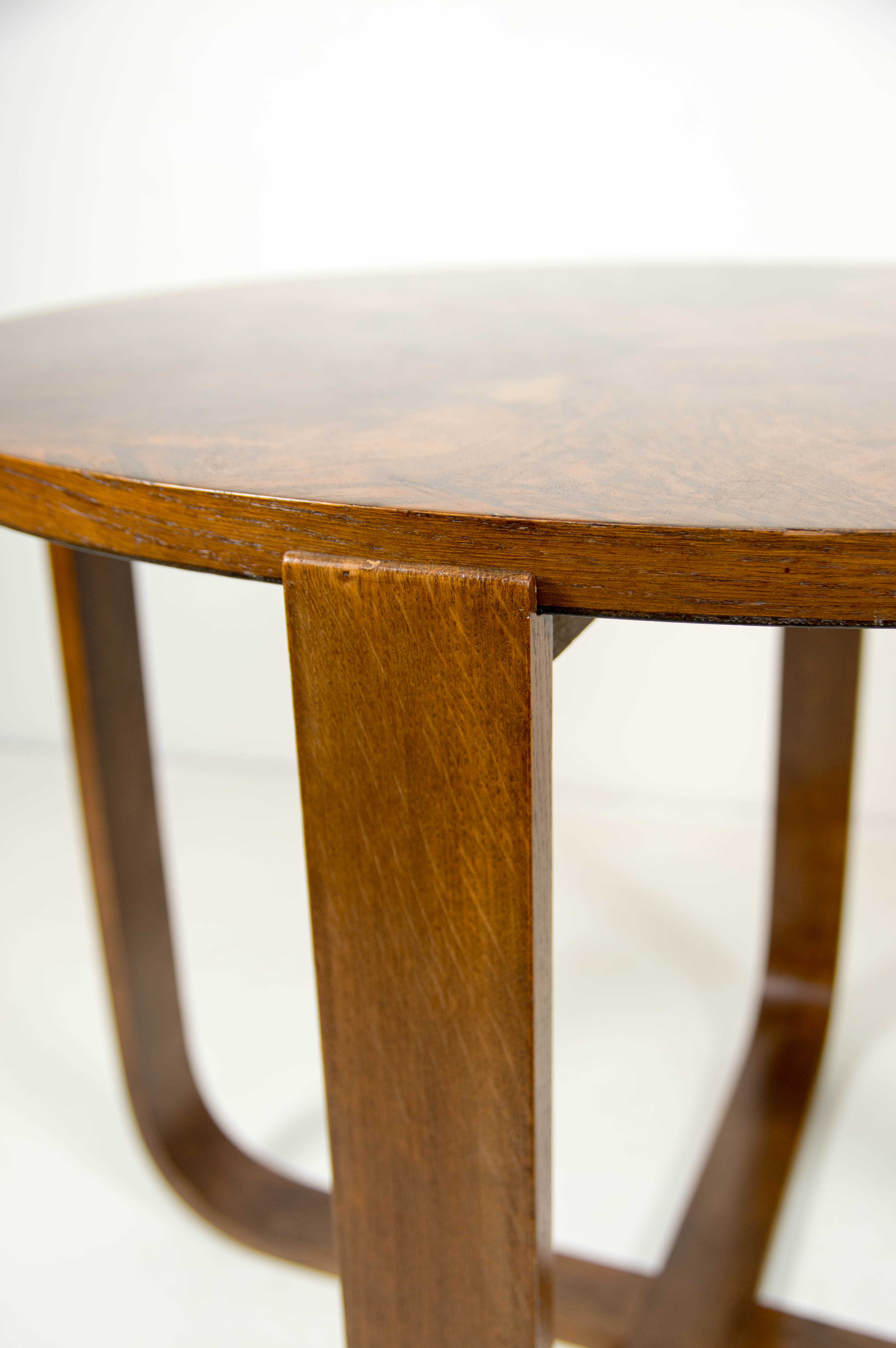 Art Deco Coffee Table H 168 by Halabala for UP Zavody, 1930s