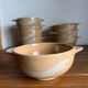 8 stoneware bowls