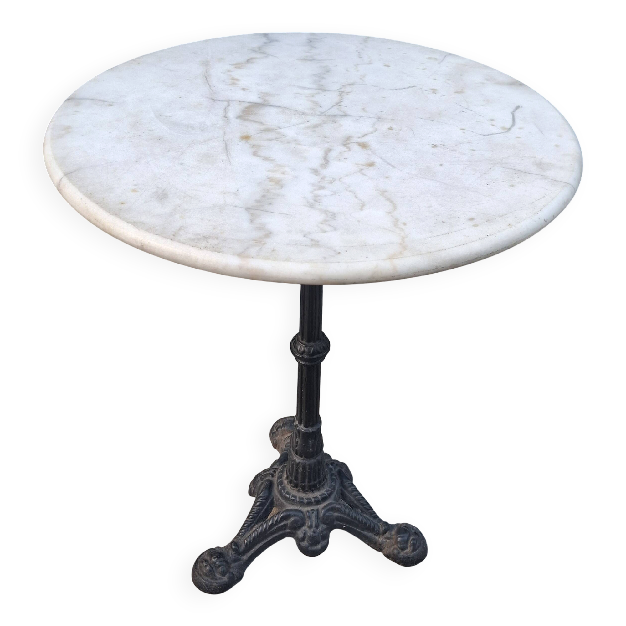 Old bistro table.