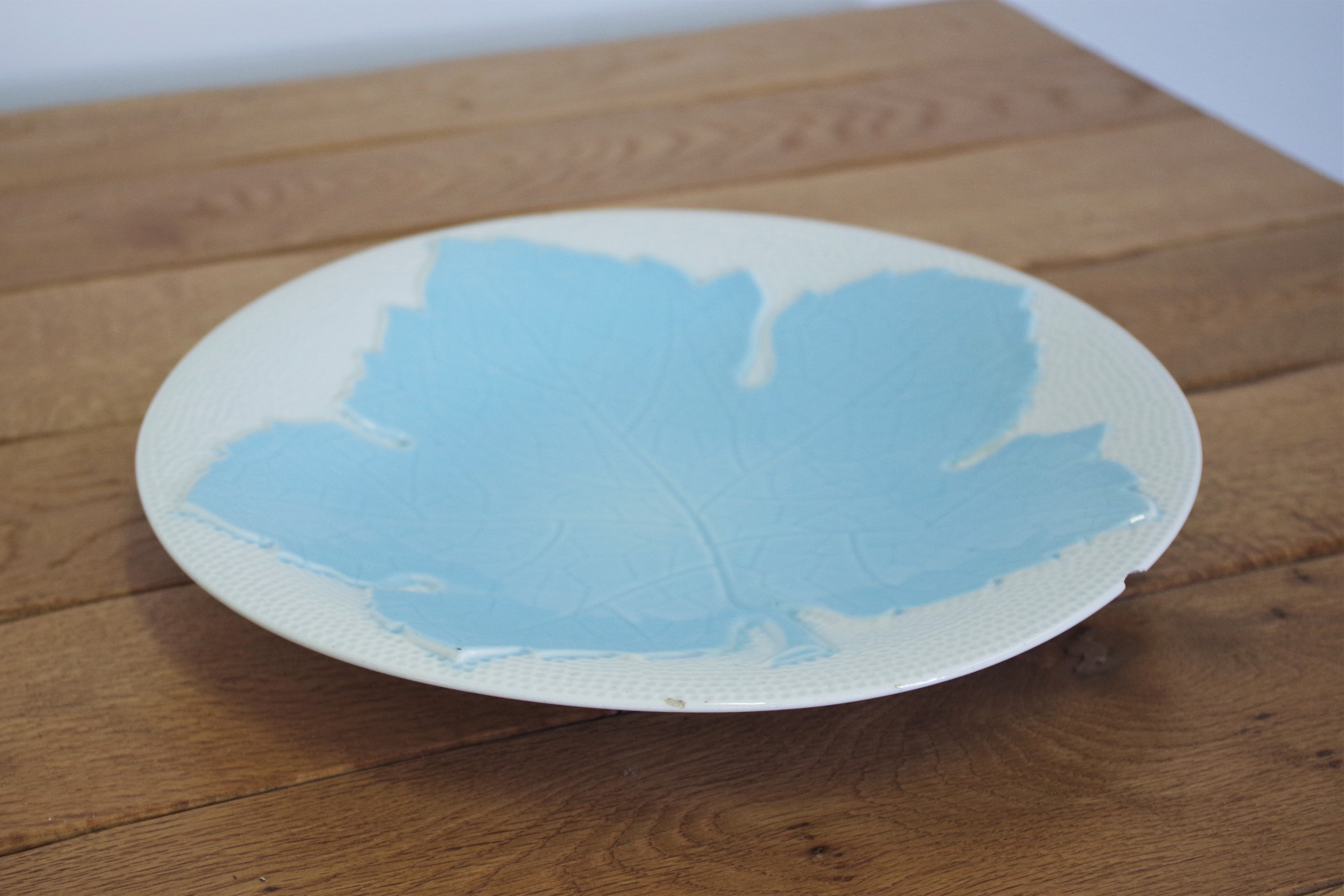 Ceramic plate by Galvani, 1950