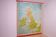 Vintage school maps of the British Isles, educational wall charts, 1960s