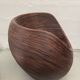 Vintage pencil or split reed rattan bamboo wicker egg pod chair
