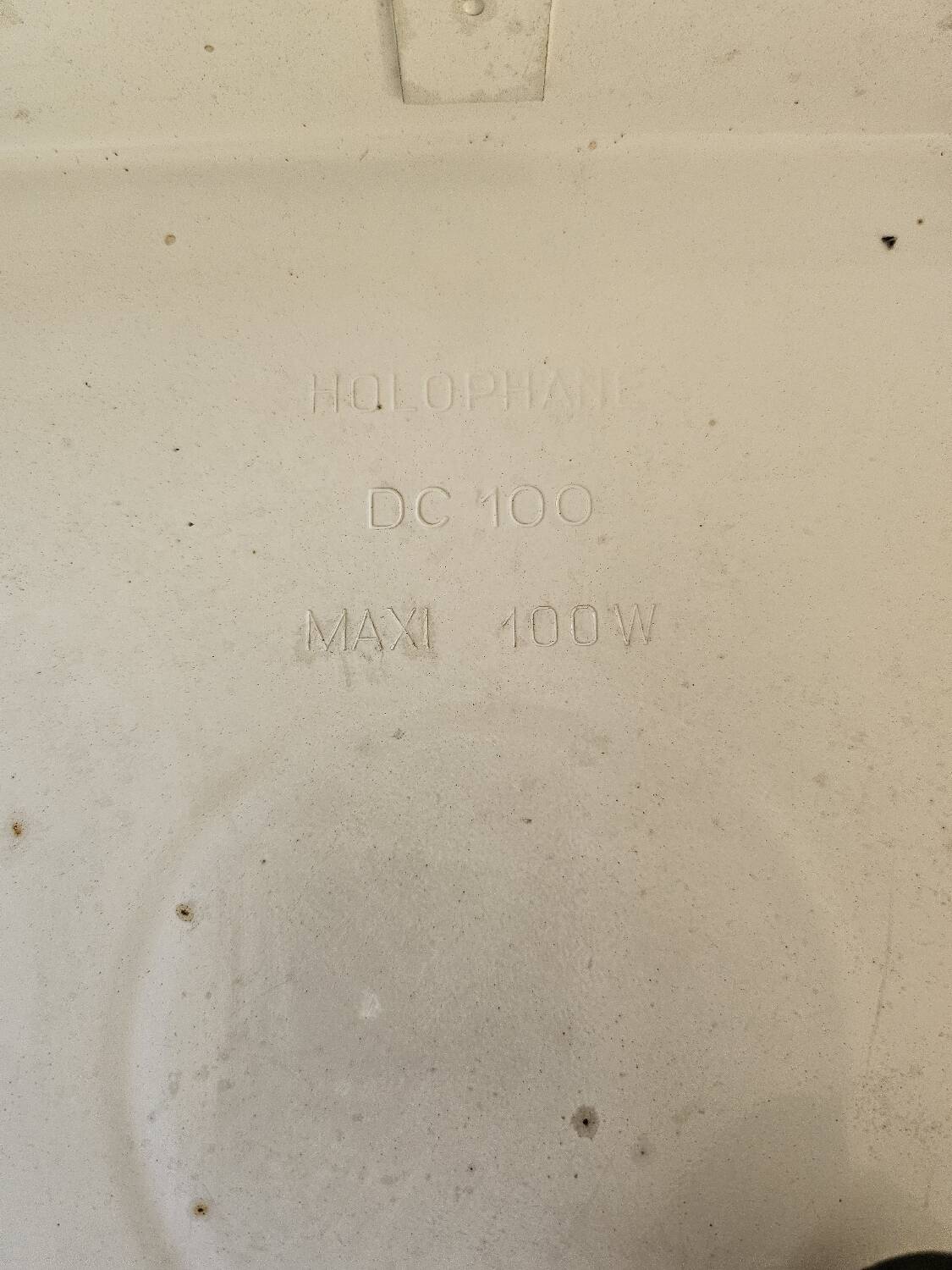 Limburg holophane ceiling light 4969