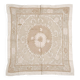 Vintage hand-embroidered tablecloth 131x133 cm
