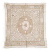 Vintage hand-embroidered tablecloth 131x133 cm