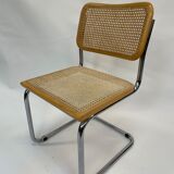 Cesca design chair b32 model in chrome