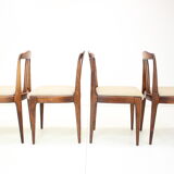 Set of Four Dining Chairs by Drevotvar, Czechoslovakia, 1970