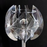 90's wired chrome design lamp