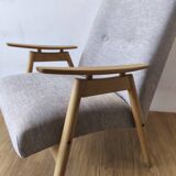 Designer armchair by J. šmidek, 1970s.