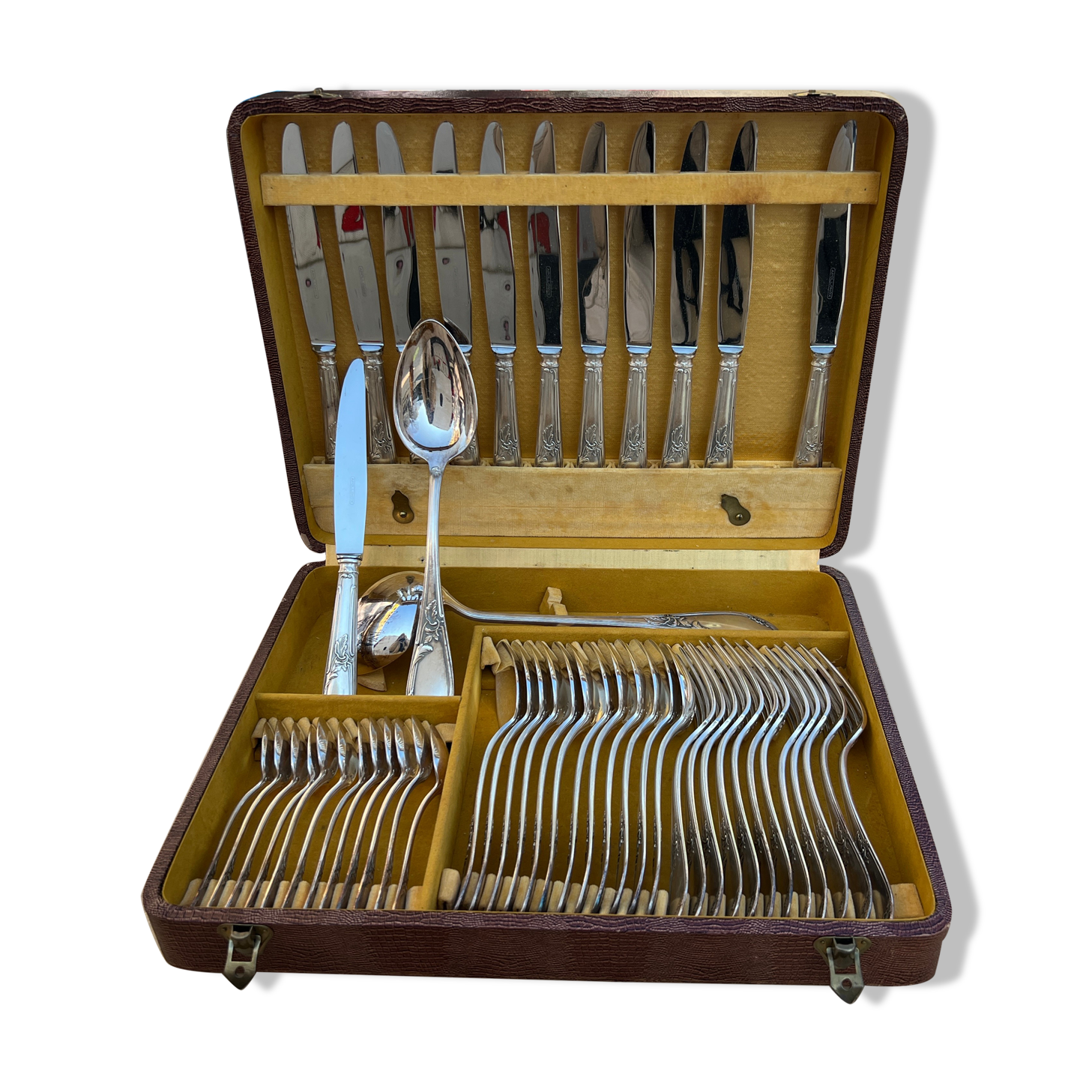 Housewife of cutlery apollonox in complete silver metal