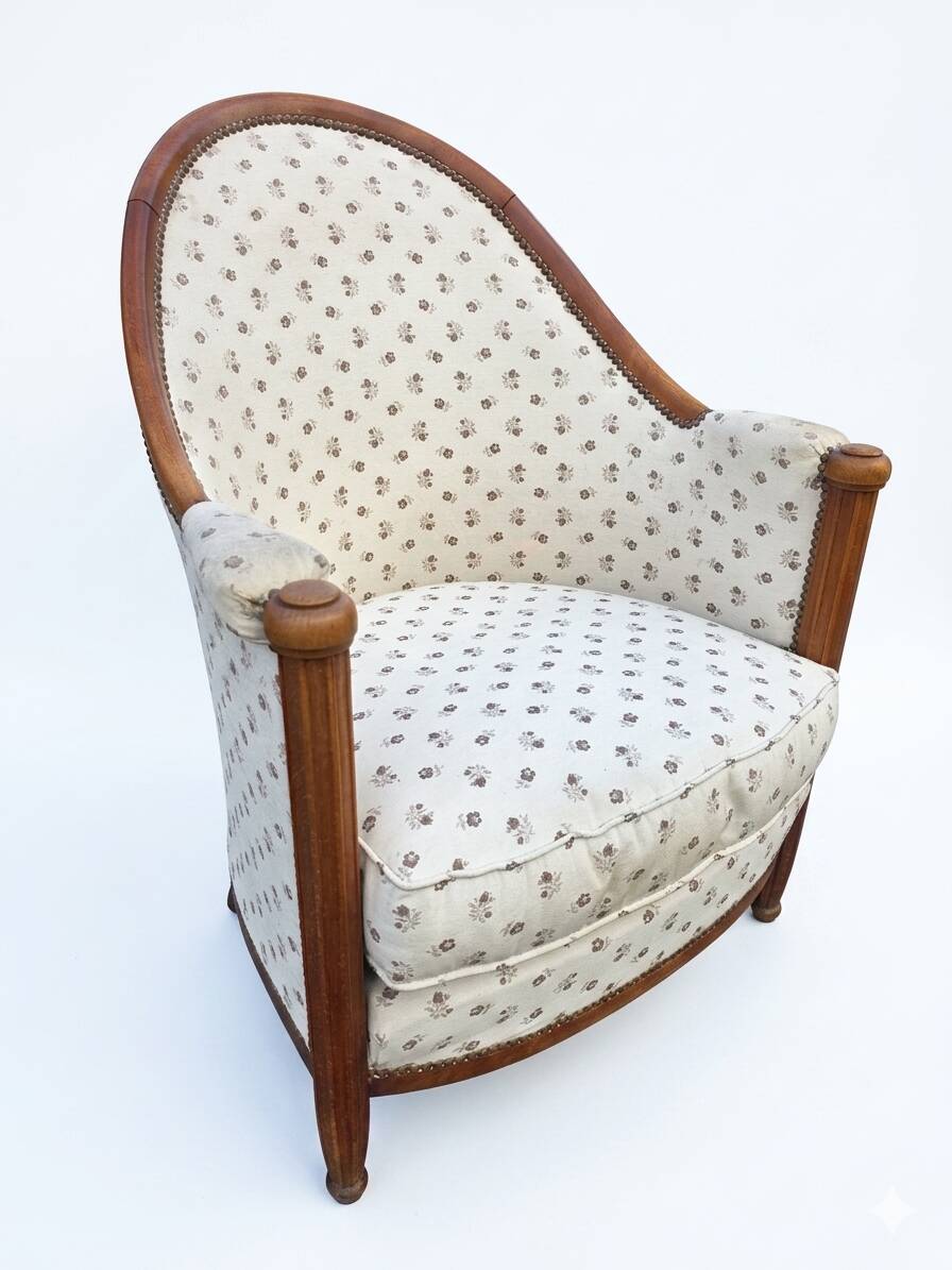 Fauteuil art déco des années 1930
