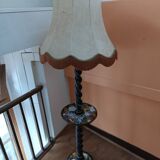 Ancienne lampe sur pied vintage Art Déco Sveltana