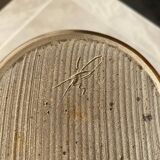 Vintage 60s stoneware vase signed