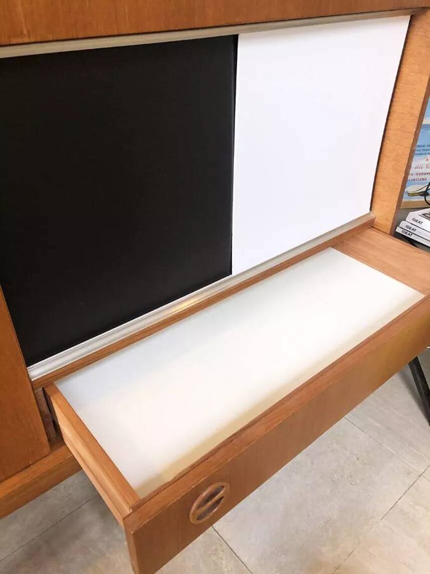 Vintage two-tone Scandinavian buffet – 1960