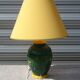 Lampe en céramique, vase et plat assortis, Drimmer