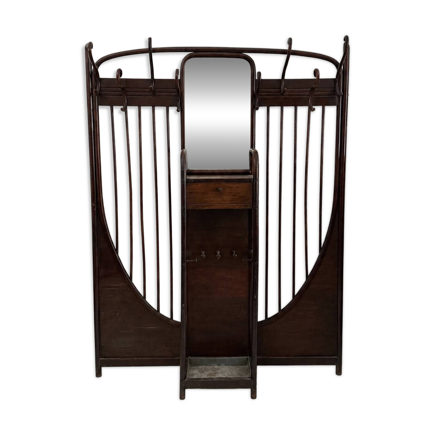 Stand de hall n° 6 (modèle 2676) par Josef Hoffmann pour Thonet années 1910