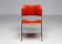 Chairs 40/4 by David Rowland - Red and Brown, Vintage 1970s, Made in the USA