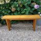 Wooden bench