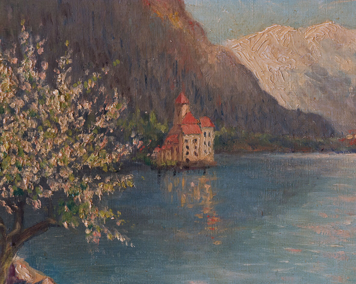 Painting "Mountain Lake"