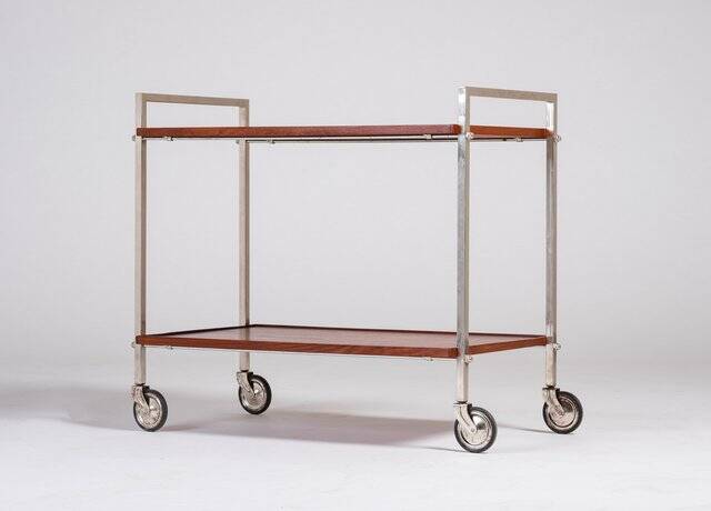 Chariot de Service en Teck, Danemark, 1960s