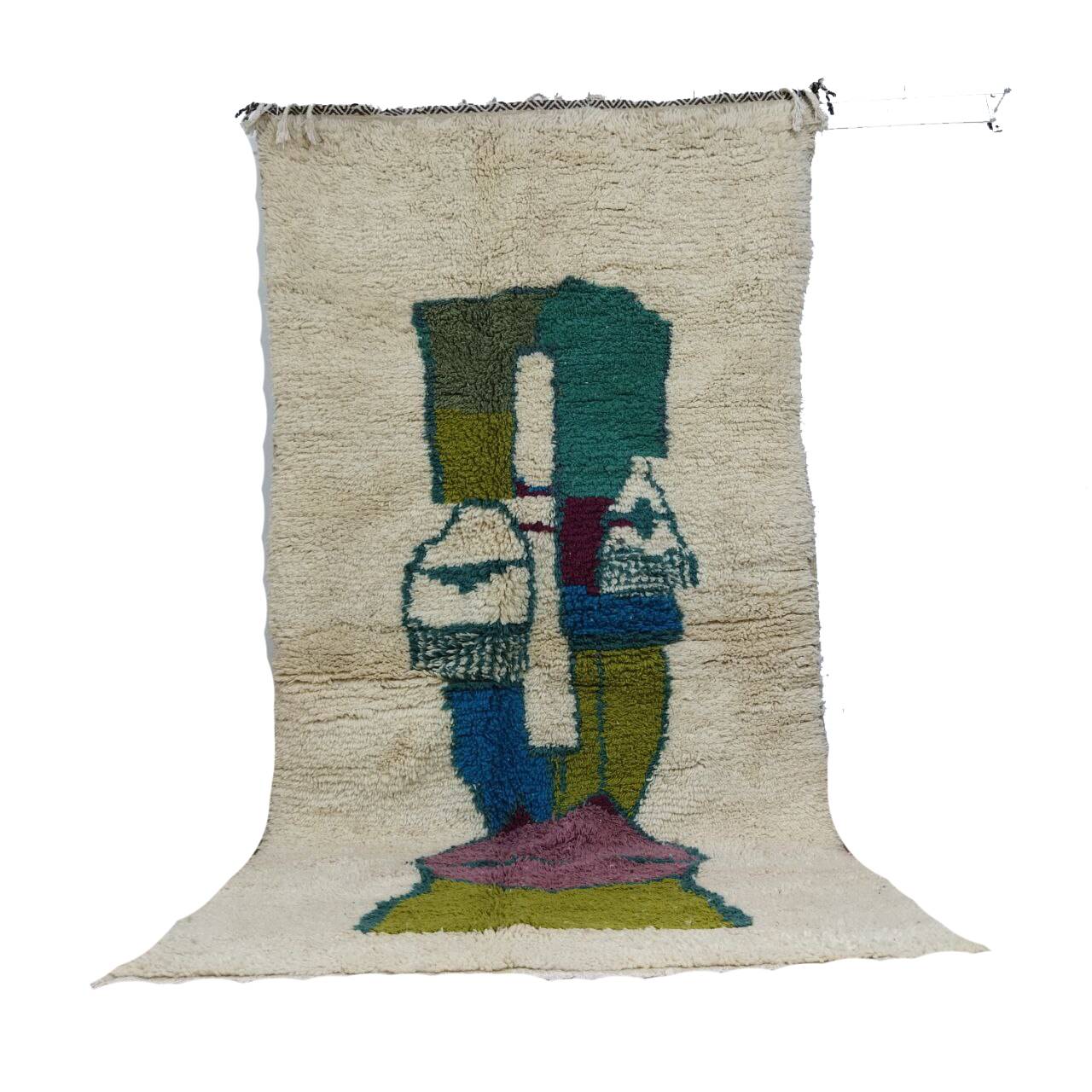 Handmade Moroccan Berber rug 260 x 133 cm