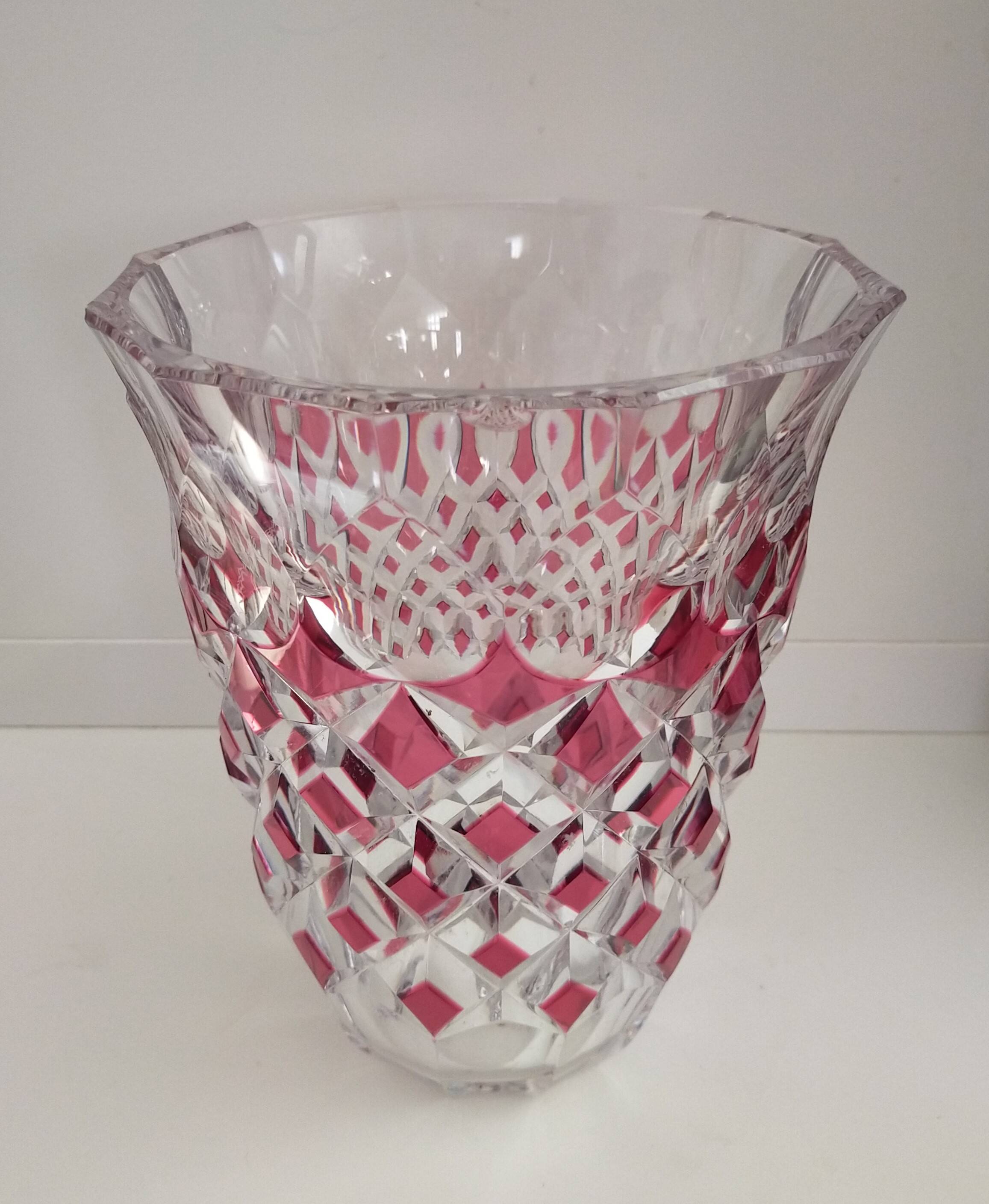 Vase en Cristal Val Saint Lambert