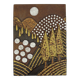 ceramic WALL PANEL landscape 70s  no. 7854 majolika karlsruhe liedke