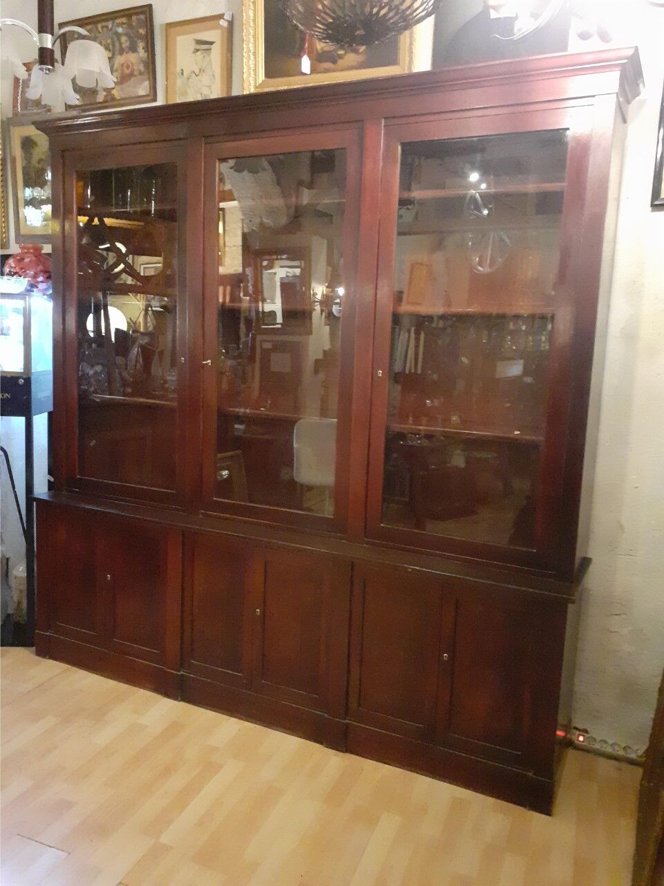 Bibliothèque en Acajou, de style Directoire XX eme