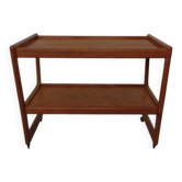 Teak Bar Cart by Holger Georg Jensen for Kubus, Denmark, 1960s