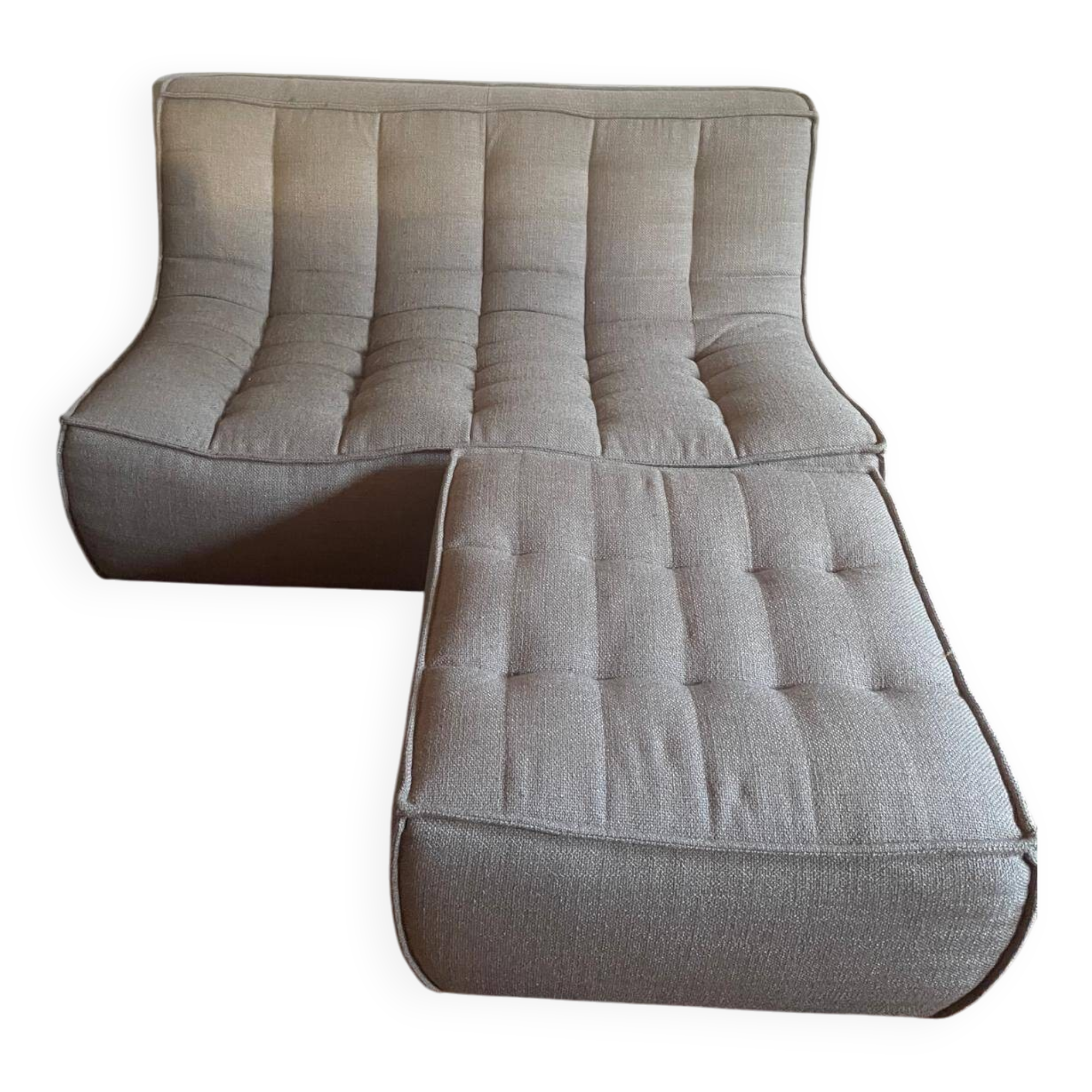 Two-seater armchair ethnicraft