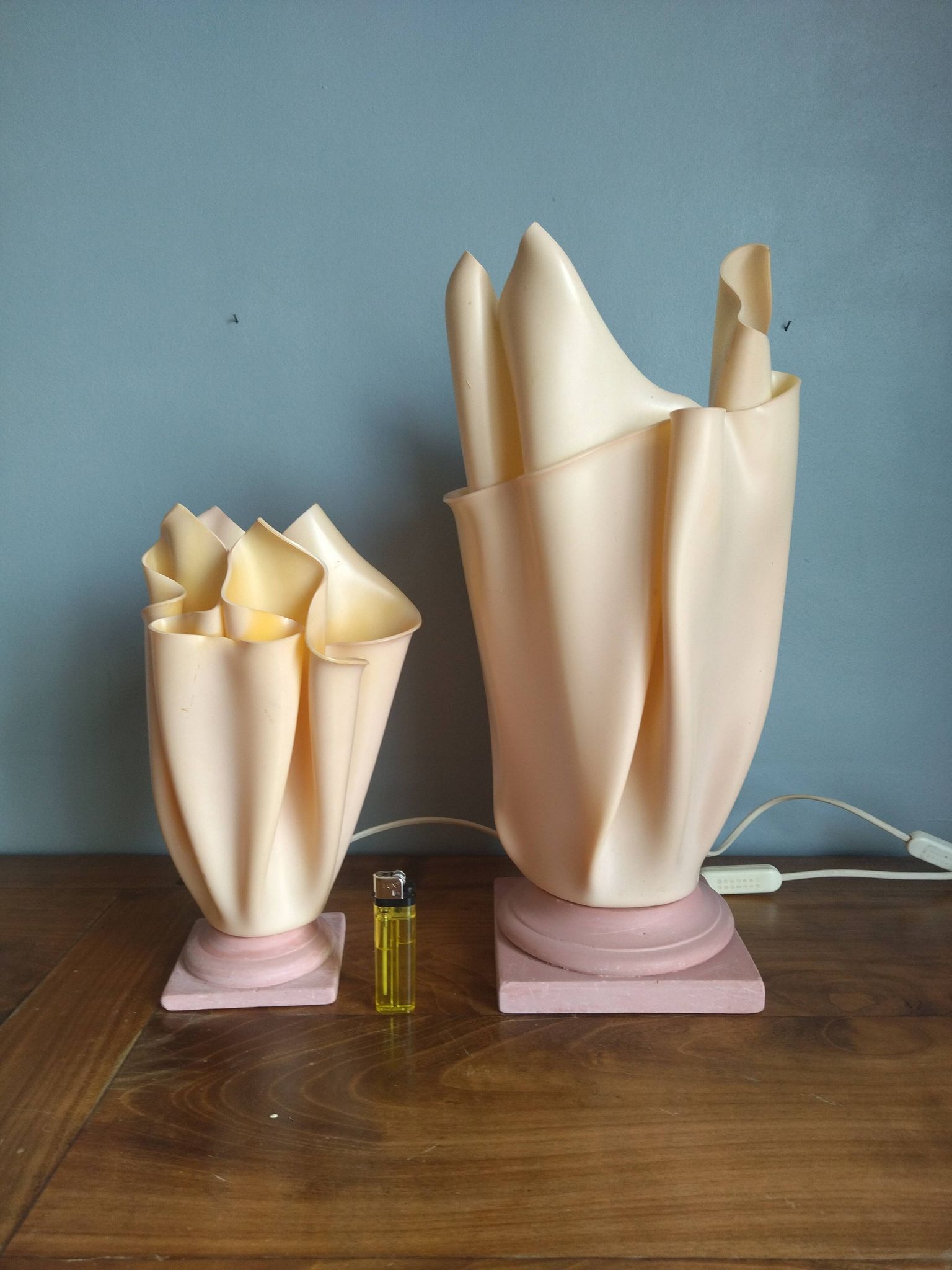 Pair of table lamps 1970