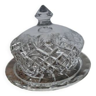 Crystal Bell Butter Dish